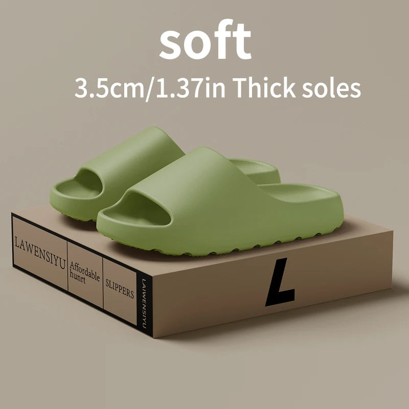 Men's EVA home bathroom anti slip slippers(Product does not come with packaging box)