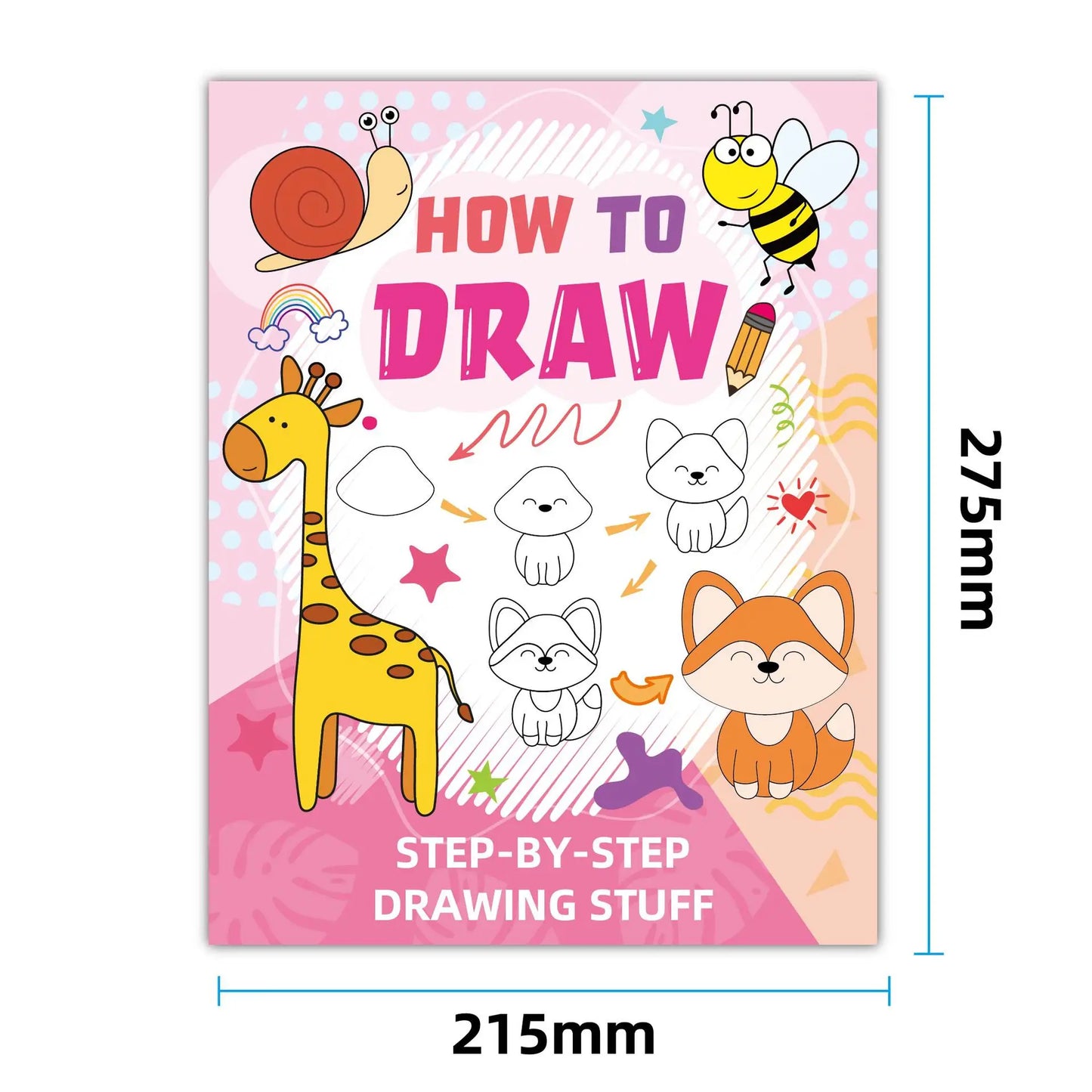 Step-by-Step Guide for Kids: Learn to Draw Vehicles with Simple Shapes & Fun Coloring Book Pages for Early Education