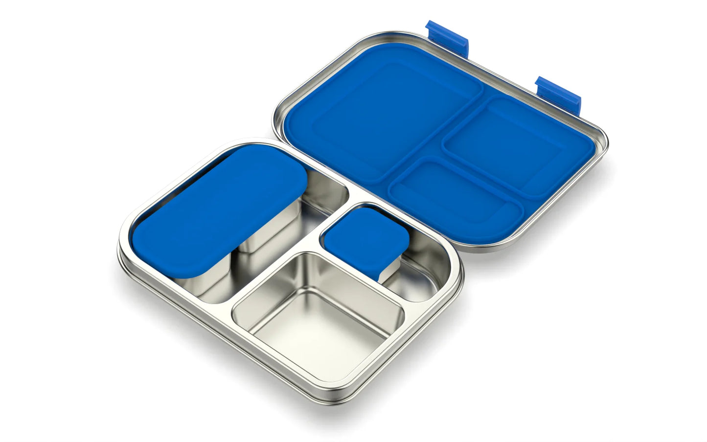 750ml Stainless Steel Insulated Bento Box Food-Grade Divided Portable with Lid for Canteens Students Kids