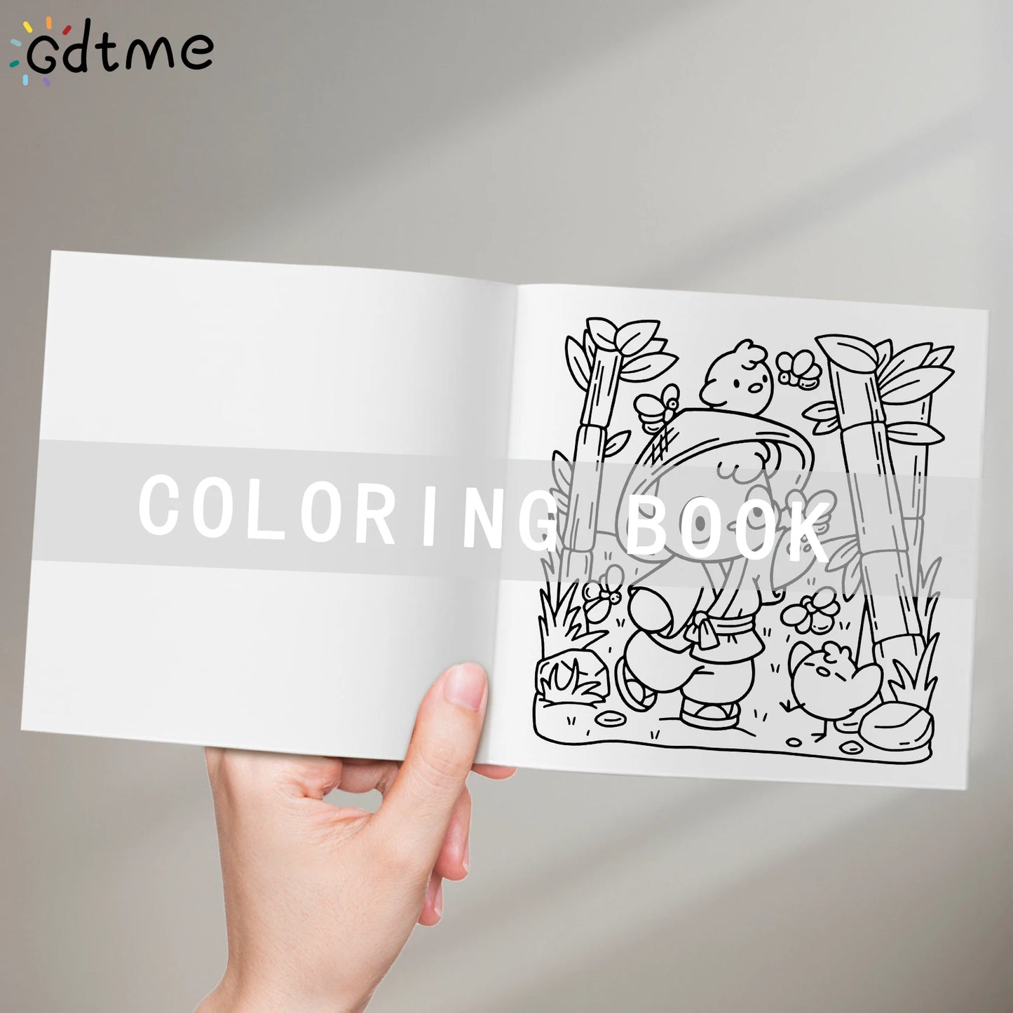 Japan Moment Coloring Book for Adults Featuring Cartoon Bold-easy Patterns for Relaxation Kids DIY Painting Drawing Books