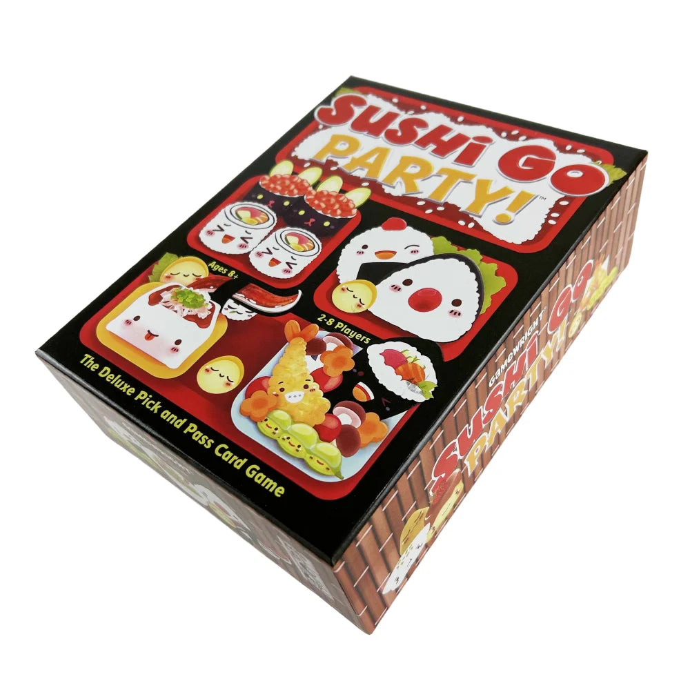Sushi Go Card Game - Sushi Go Party! The Pick&Pass Card Game,Family Fun Cards, Perfect for Parties & Home Board Deck