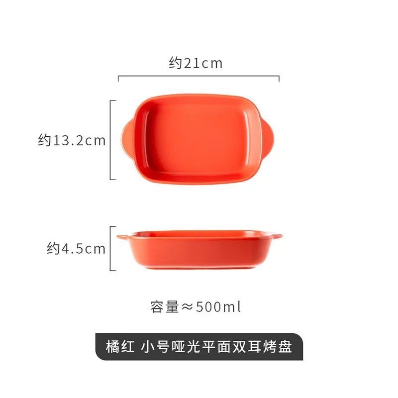 Bread Pan for Baking Tools and Accessories Oven Tray Kitchen Utensil Porcelain Dishes Cooking Utensils Bakeware Ceramic Pans Bar