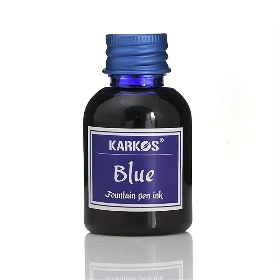 1 Bottle Pure Colorful 30ml Fountain Pen Ink Refilling Ink Stationery School High Quality Calligraphy Writing Fountain Ink