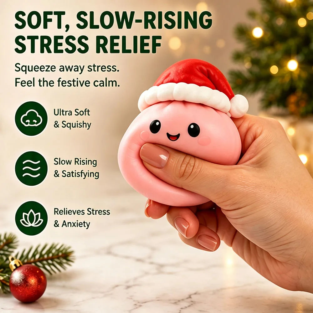 Christmas Squishy Advent Calendar – 24-Day Dumpling Countdown Surprise Box