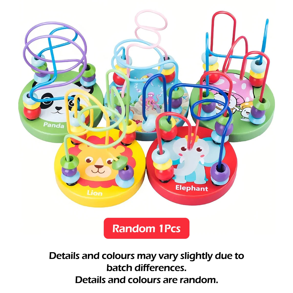 Wooden Montessori Toy Set,Educational Toys with Clock Puzzle,Early Learning Sensory Developmental Gift for Toddler Boys Girls
