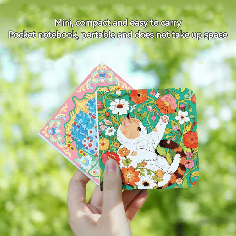 20/100 Sheets Watercolor Painting Book Coloring Book Cats/Dogs/Plants Picture Gouache Drawing Picture Coloring Painting Paper