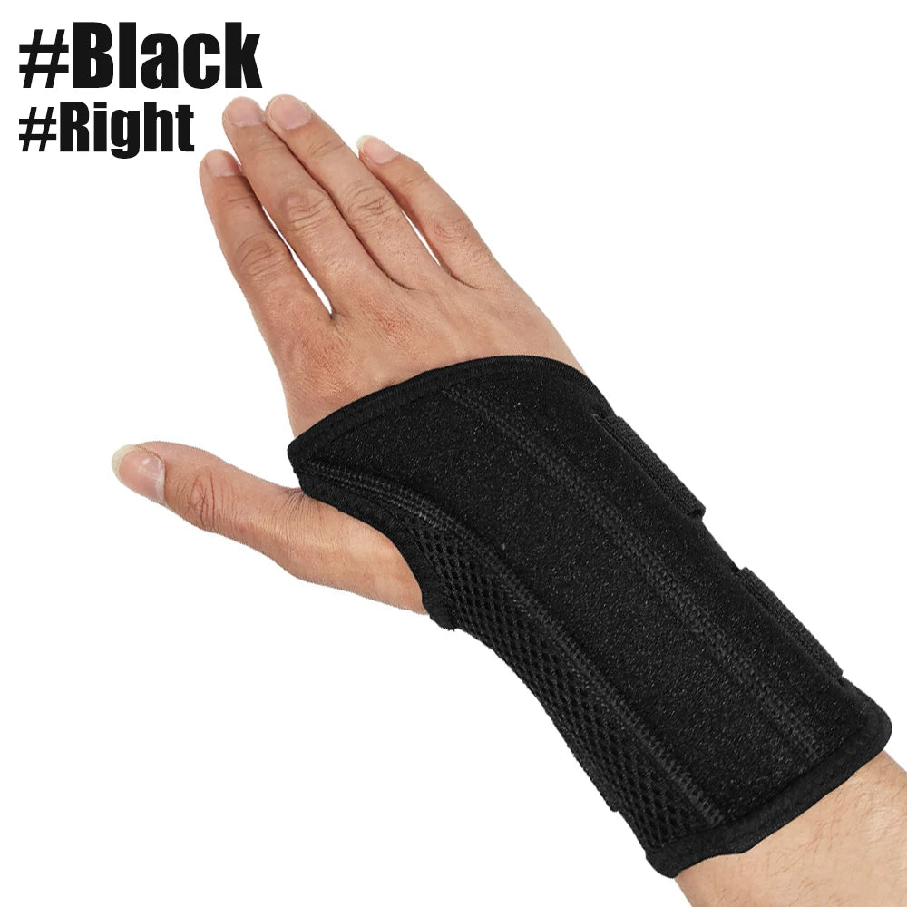 1pcs Wrist Brace for Carpal Tunnel Support Brace with Splints Hand Support for Arthritis Tendonitis Sprain Injuries Wrist Pain