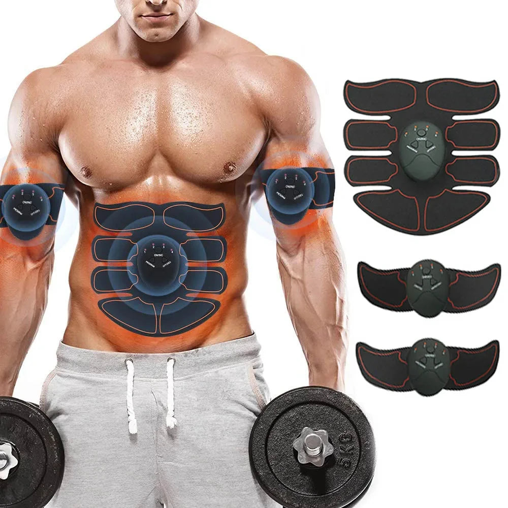 EMS Abdominal Muscle Stimulator Hip Trainer Electric Stimulator Home Gym Muscle Toner Slimming Massager