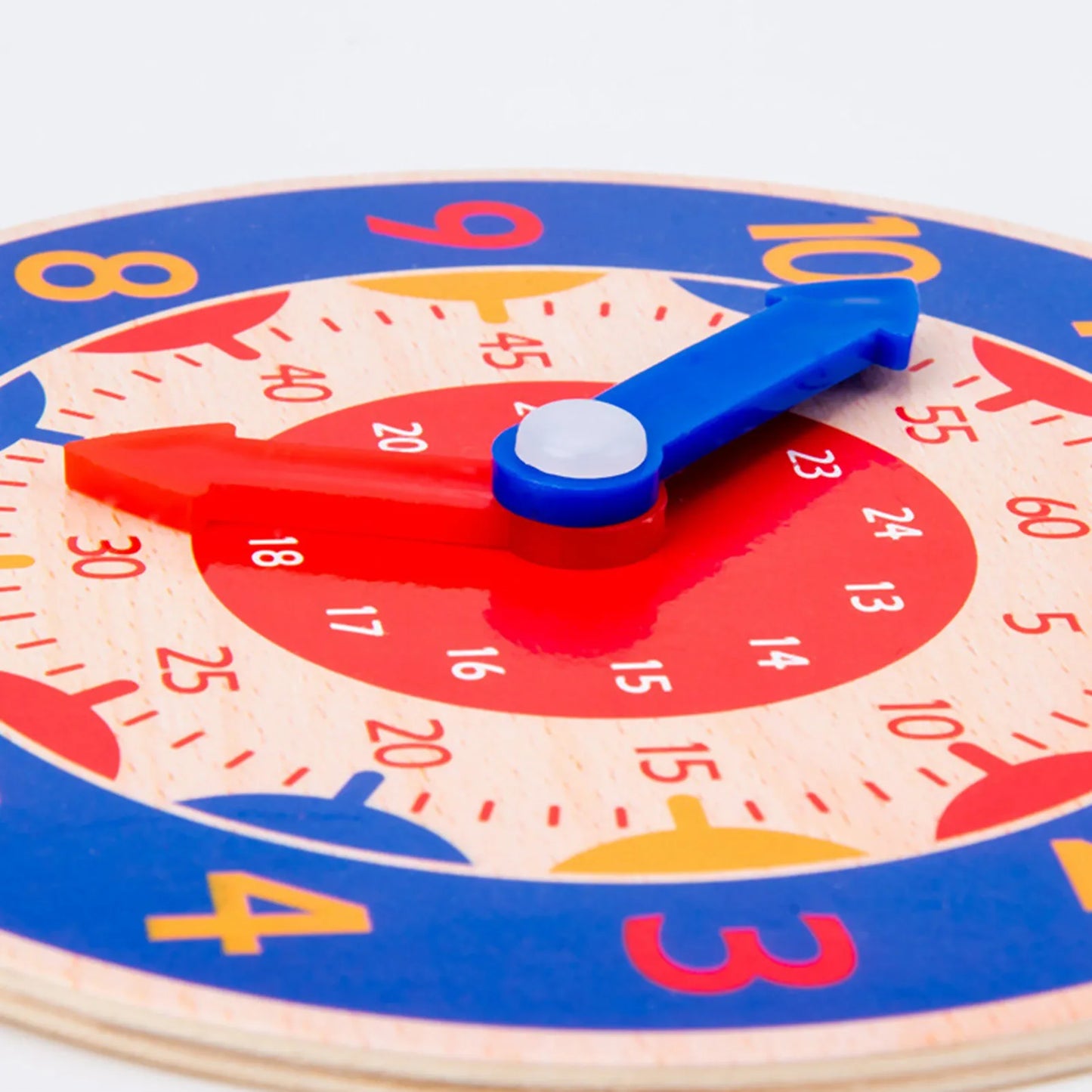 Cognitive Learning Clock  Wooden Cognitive Clock Improve Observation Teaching Clock Educational  for 4 to 6 Years Old Kids