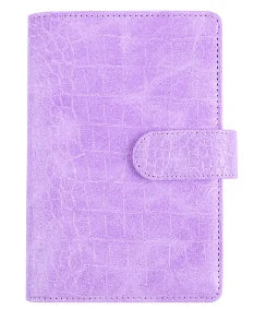 New Color A5A6 Crocodile Pattern DIY Binder Notebook Cover Diary Agenda Planner Paper Cover School Stationery