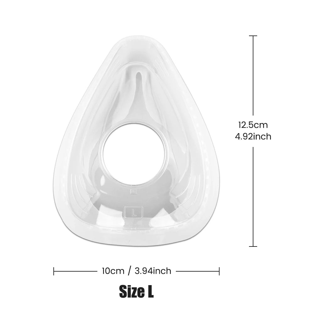 2/1pcs CPAP Mask AirFit F20 Masks Full Face Replacement Cushion, Reliable Seal & Softer Fit, Compatible with Resmed Airfit F20