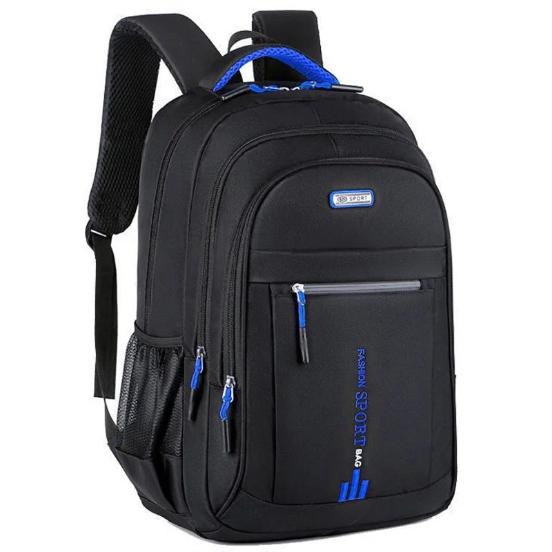 Spring new backpack male leisure business travel backpack Large capacity junior high school bag female computer men's bag