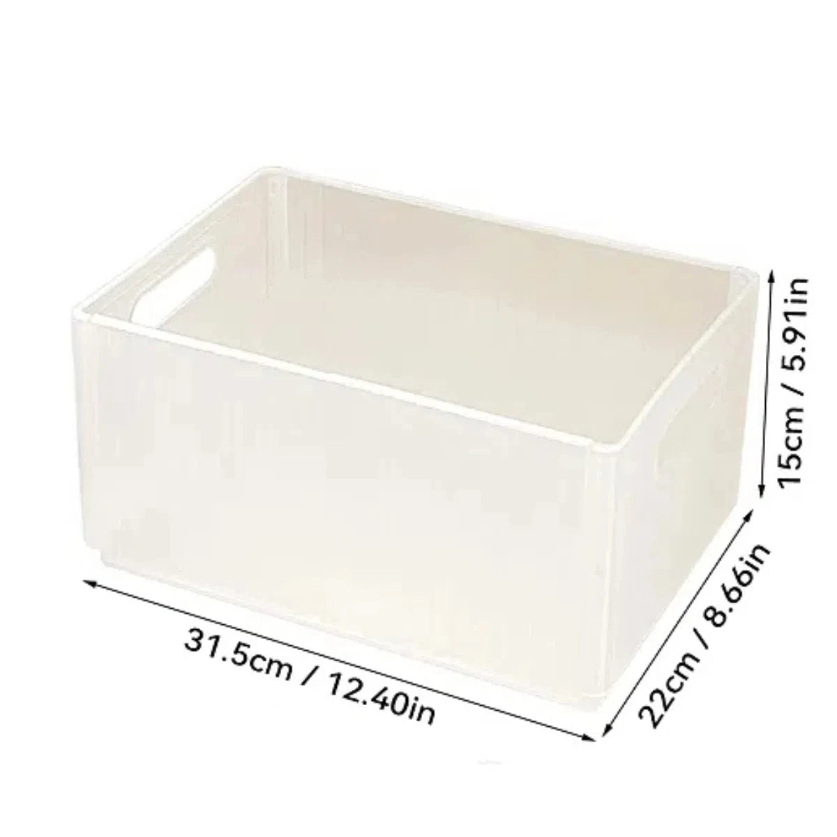 WORTHBUY Multi-functional Foldable Plastic Storage Box Kitchen Storage Organization Seasoning Jar Organizer Box Food Contianer