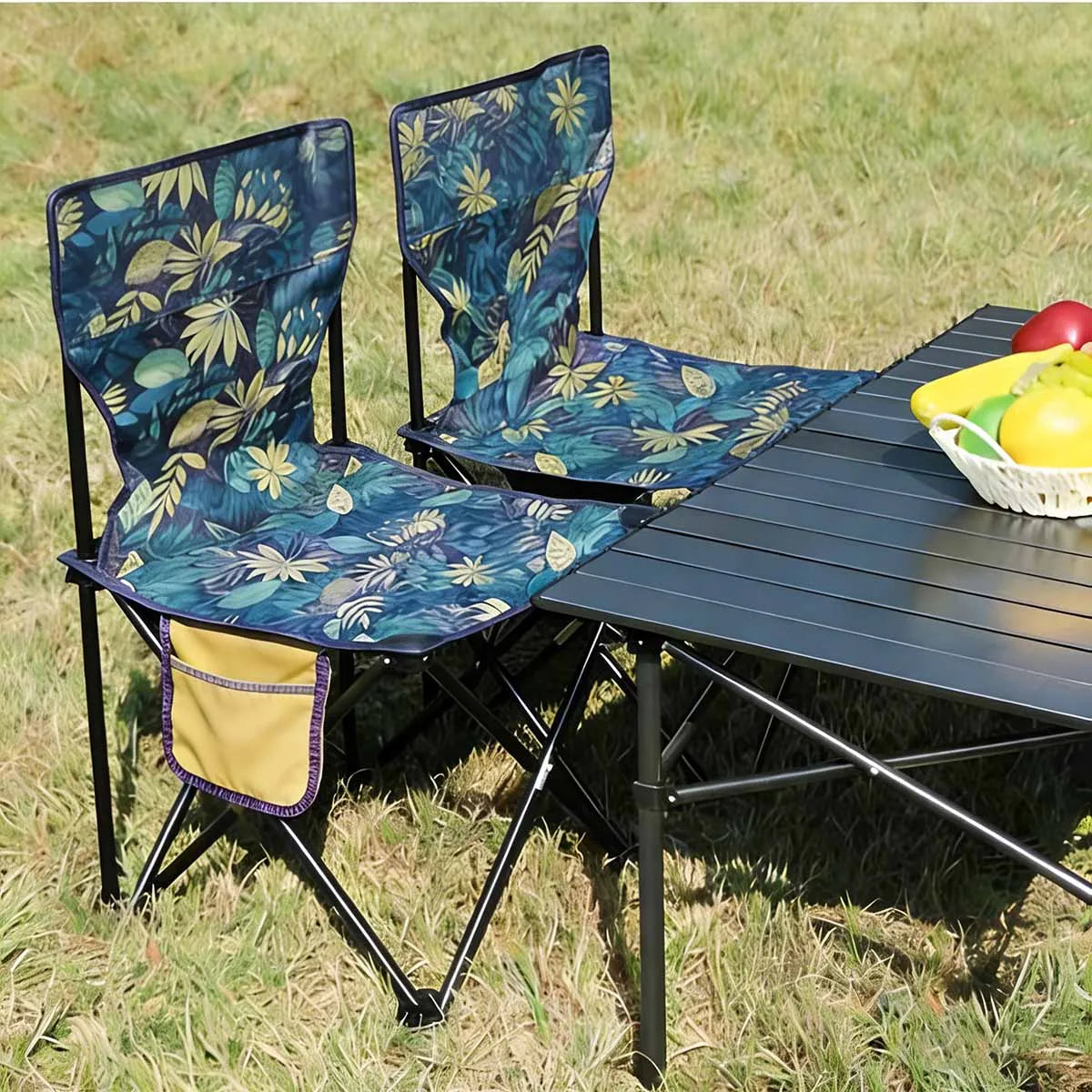 Outdoor Folding Chair Portable Camping Picnic Fishing Beach Chair Alloy Stool for Outdoor Leisure
