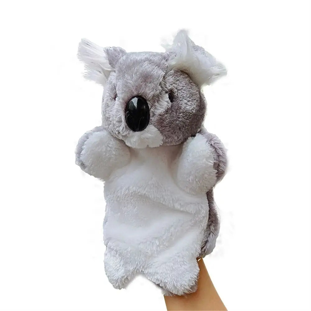 25cm Animal Hand Puppet Plush Toy Hand Doll Telling Story Dolls Toy Glove Puppets Early Learning Educational Toys Gifts for Kids