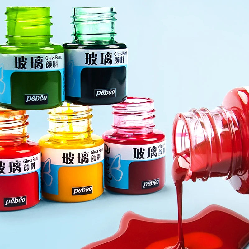 Acrylic Paint 20ml Bottle Acrylic Paint DIY Handmade Set for Drawing Glass Fabric Painting Rich Pigments for Artists Painting