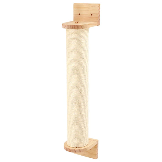1PC Cat Tree Wall Mounted Cat Shelves Scratching Post for Cat Jumping Platform and Cat Hammock Rope Ladder Wall Wooden Furniture