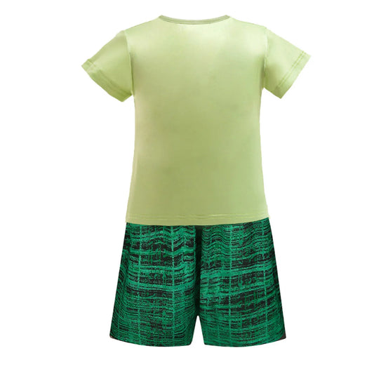 New Elio Cosplay Costume Tshirt Short Cloak for Kids Girls Boys Halloween Birthday Happiness Dress Up Outfits