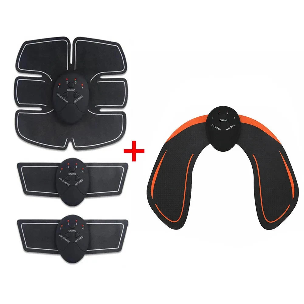 EMS Abdominal Muscle Stimulator Hip Trainer Electric Stimulator Home Gym Muscle Toner Slimming Massager