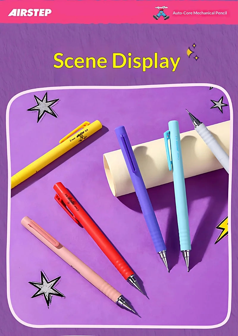 PILOT AIRSTEP Pencil HAS-15 New Function Mechanical Pencil,0.5mm Limited Edition Color Pen Body Students Children Stationery Pen