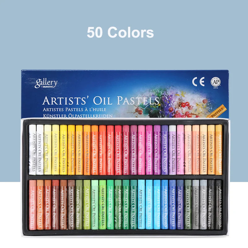 25/50 Colors Oil Pastel Soft Stick Set Children Professional Painting Drawing Graffiti Art Crayons Washable Art Student Supplies