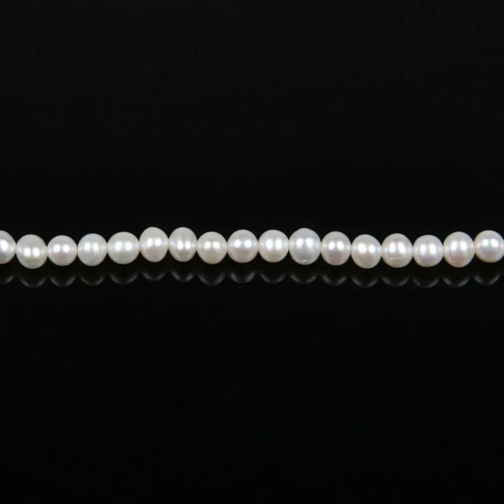 Natural Freshwater Pearl Beads High Quality AA 36cm Punch Loose Beads for DIY Women Elegant Necklace Bracelet Jewelry Making