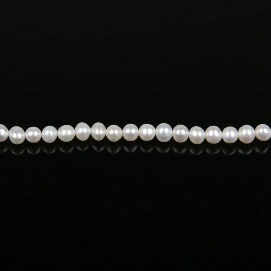 Natural Freshwater Pearl Beads High Quality AA 36cm Punch Loose Beads for DIY Women Elegant Necklace Bracelet Jewelry Making