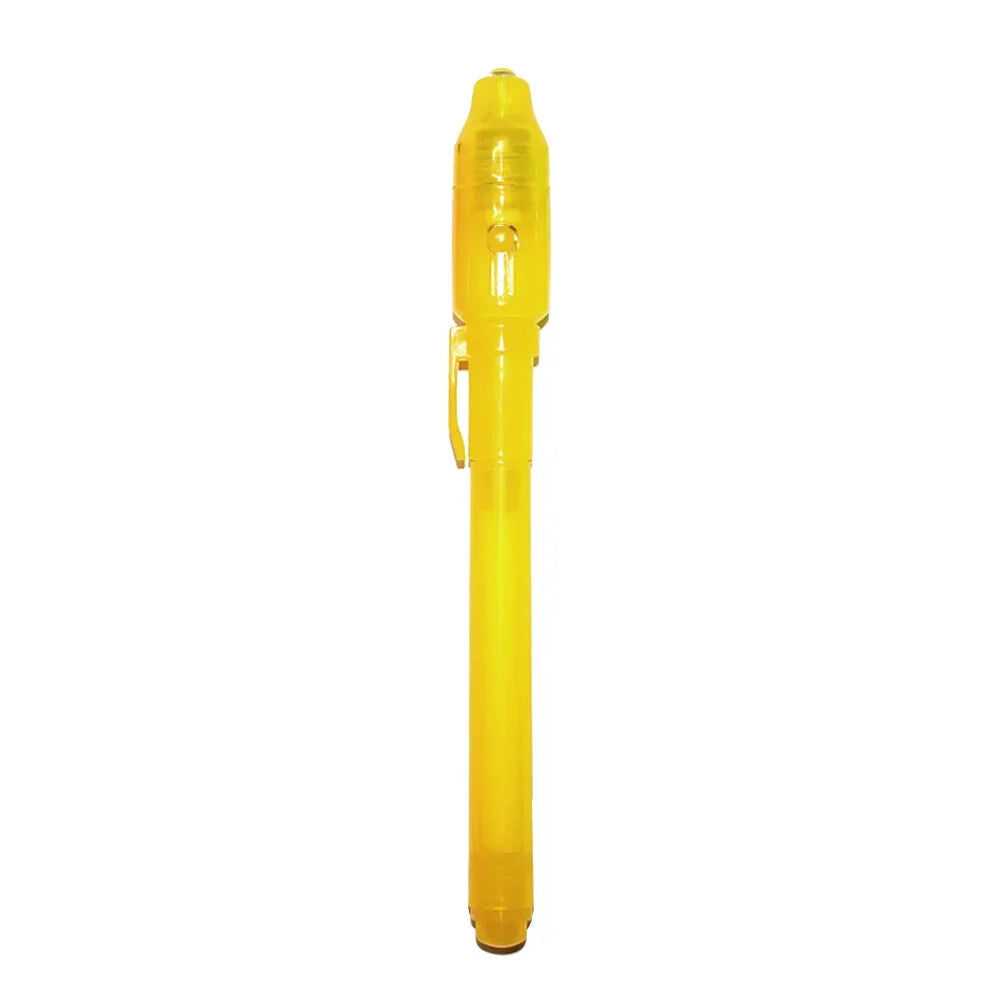 UV Light Pen Invisible Magic Pencil Secret Fluorescent Pen for  Kids Child Drawing Painting Highlighter Pen Stationery Supplies