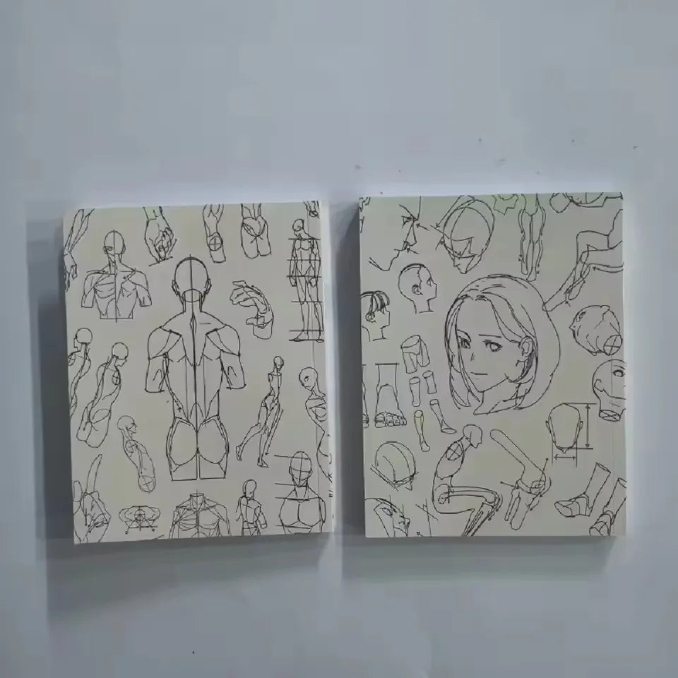 Figure Sketching Workbook - 100+ Drawing & Shading Exercises for Artists, Illustrators | Improve Skills | Durable Art Sketchboo