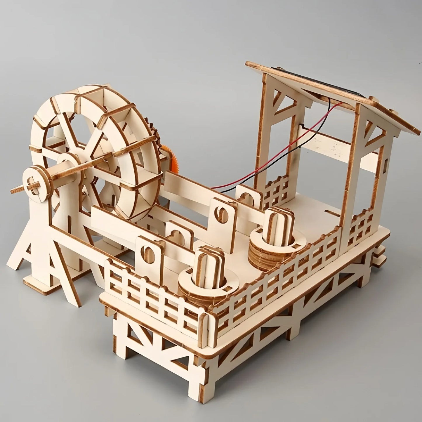 Diy solar-powered children's science and education experimental toys, hand-assembled models, science and education toys