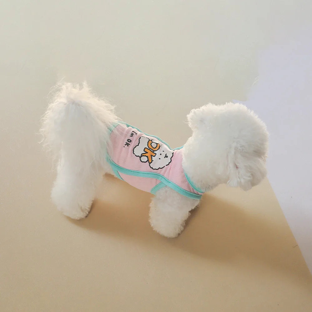 Cat and dog cool breathable cooling clothing pet summer cool clothes comfortable cool vest Teddy corgi XS-6XL