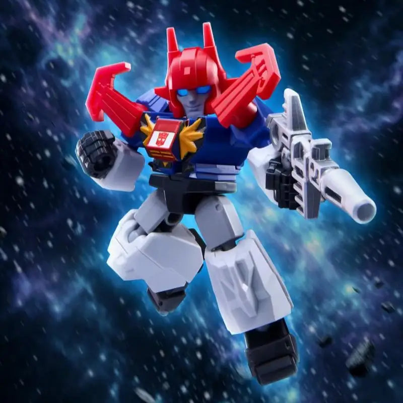 Blokees Transformers Defender Version 8 Battle Stars Collectible Blind Box Star Optimus Prime Super Megatron Action Figure Model