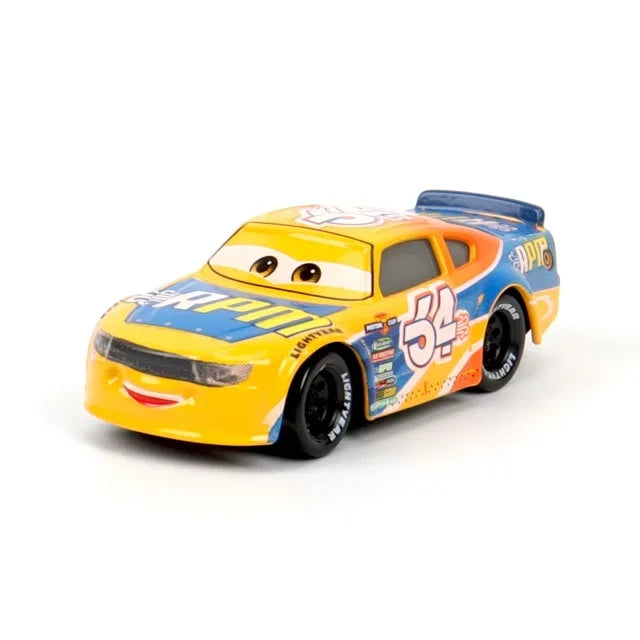 Disney Pixar Cars Toys racing Lightning McQueen Jackson Storm The King Mater 1:55 Diecast Metal Alloy Model Car Kid Gift