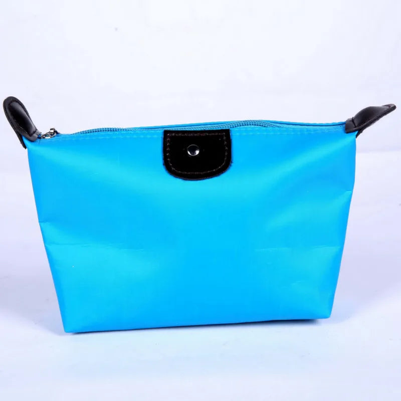 Cosmetic Bag For Women Colorful Waterproof Travel Dumpling Storage Bags Mini Cute Toiletry Makeup Portable Tote Bags Purses 2023