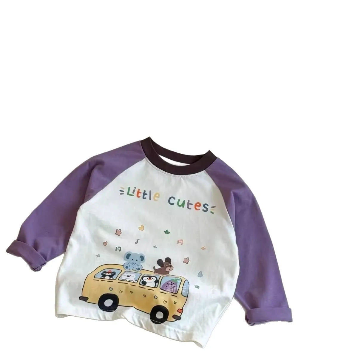 Boys T-shirt 2026 Spring/summer New Childrens Clothes Boys and Girls Cute Cartoon Printed Cotton Long-sleeved T-shirt Daily