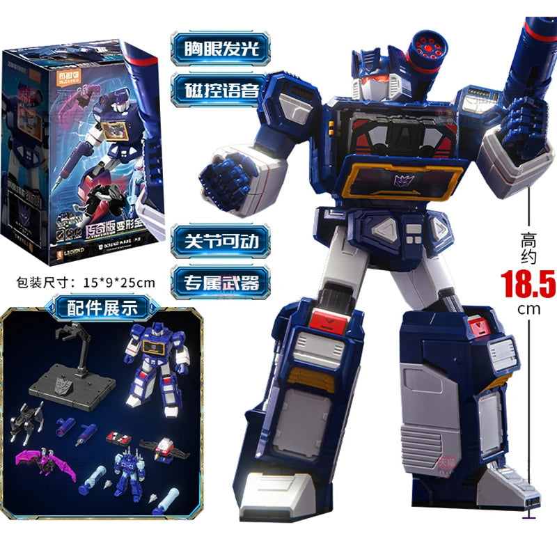 BLOKEES Original Transformers Prime Optimus Prime TARN Soundwave Orion Pax IDW ACTION EDITION Decepticons Action Figure Toy Gift