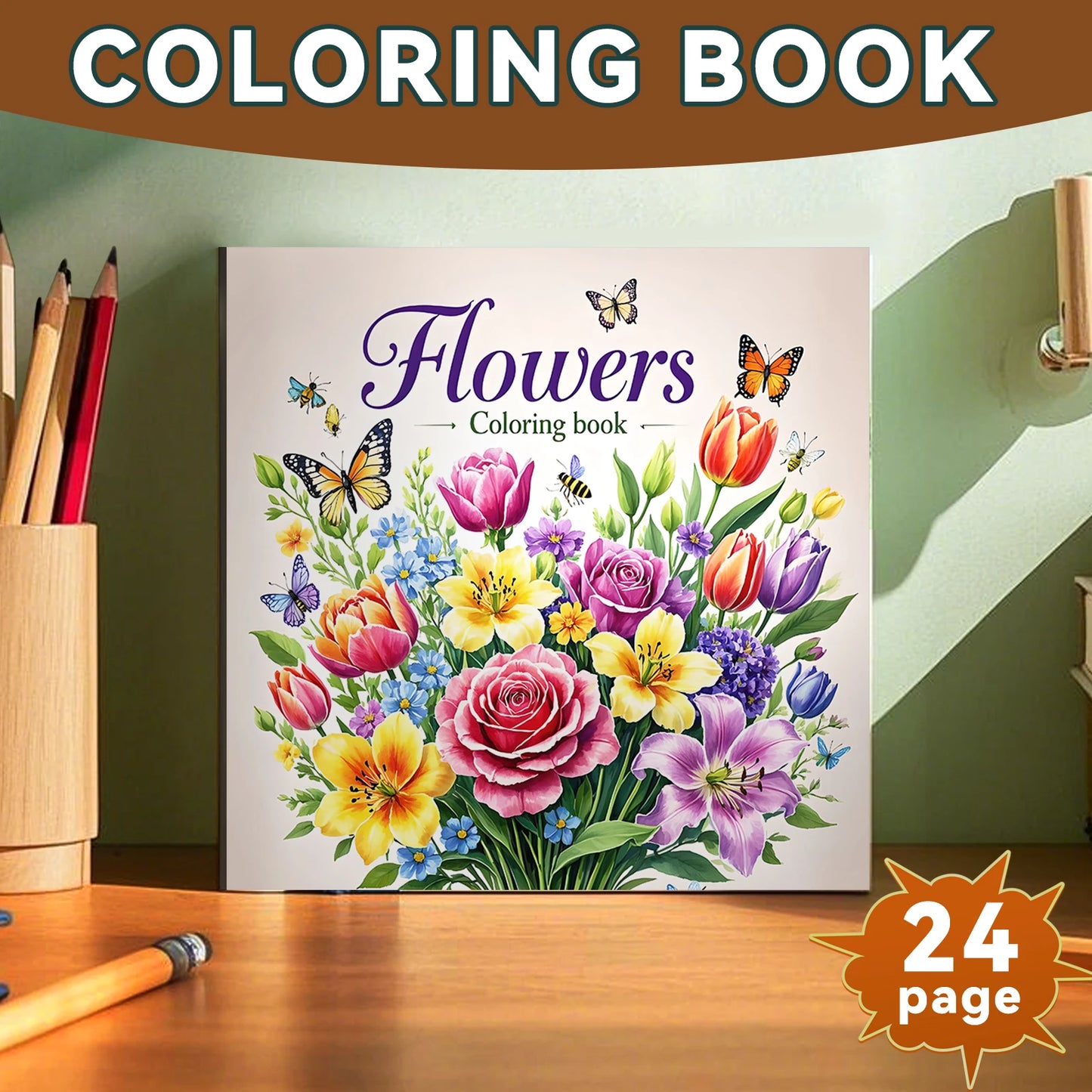 Art Coloring Book Adult Relieve Stress Kill Flower Coloring Graffiti Painting Drawing Art Book Stationerys Book For Children