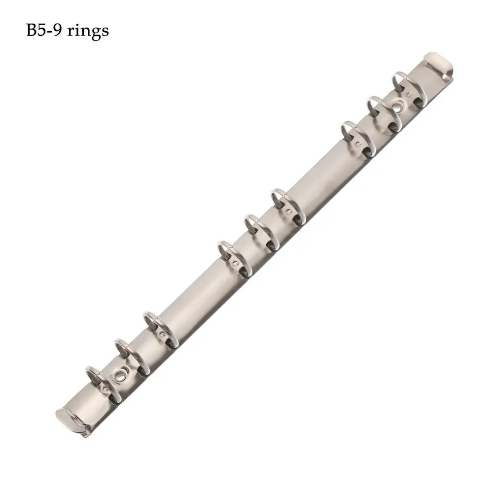 A4/B5/A5/A6/A7 Metal Spiral Rings Binder Clip Loose-leaf File Folder Clip Notebook Accessory Stationery