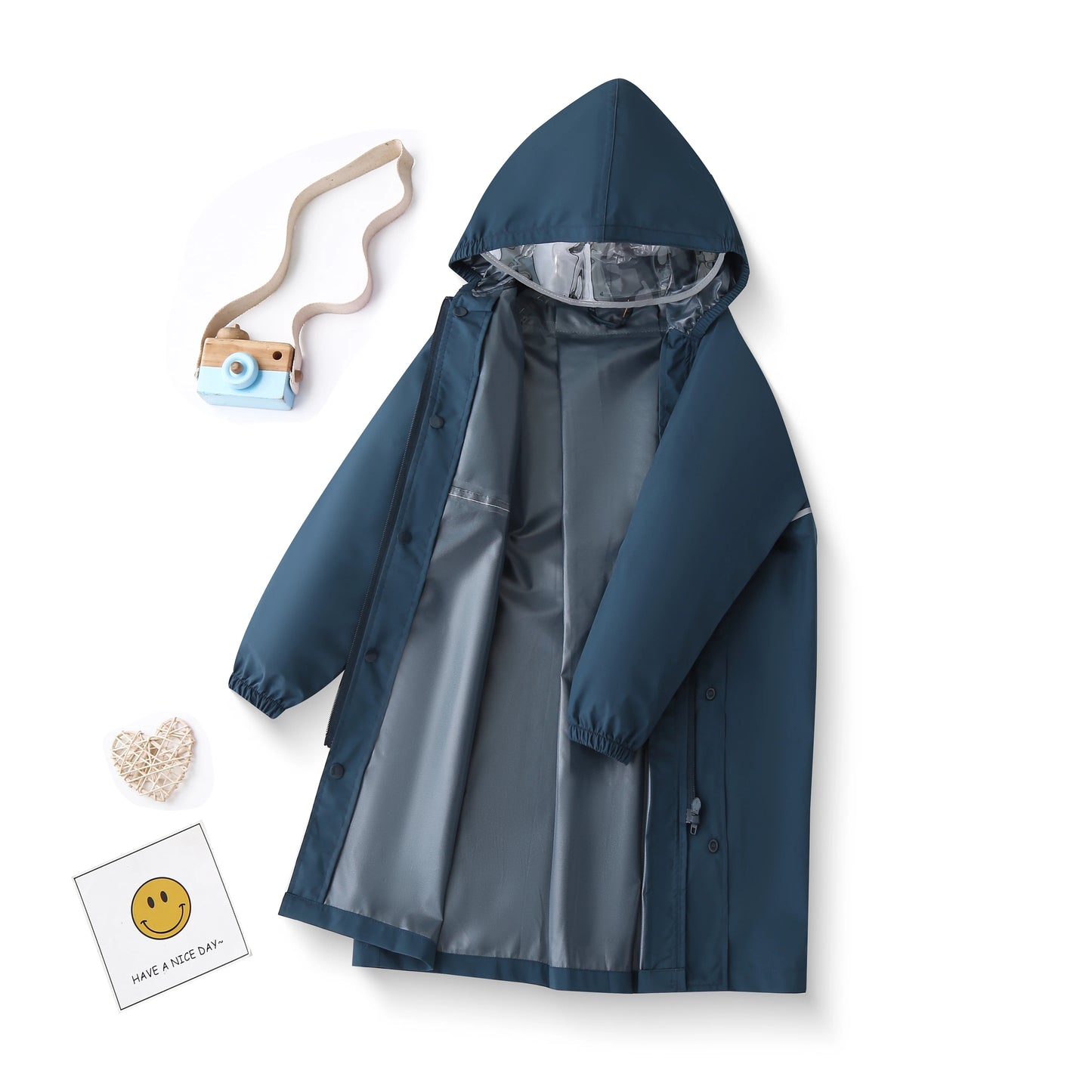 Children’s  Raincoat World Children Rain Coat Kids Boy Girl  Tour Light Waterproof Soft Rainwear Raincoats for kid