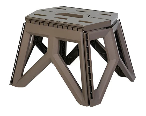Portable Folding Chair High Load Bearing Durable Foldable Small Stool for Indoor/Outdoor Use, Camping, Hiking, Fishing, BBQ