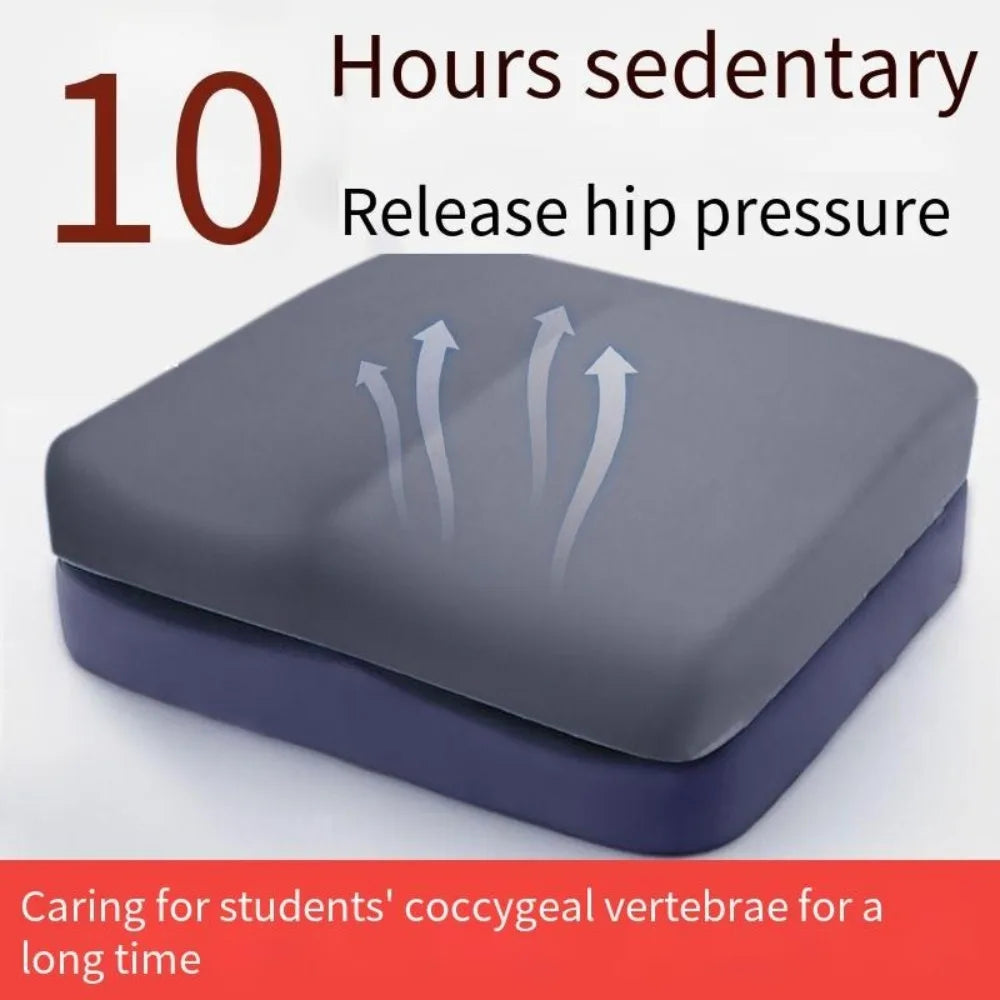 Thickened High-density Sponge Chair Cushion in Summer, Student Seat Cushion, Classroom Stool Seat Cushion, Fart Pad and Butt Pad