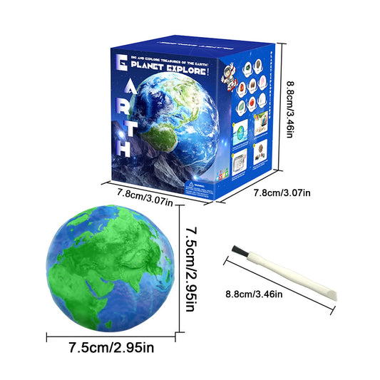 Gemstone Dig Kit Geographic Mega Excavation Kit Discovery Crystals Science Educational STEM Learning Mining Toys For Kids