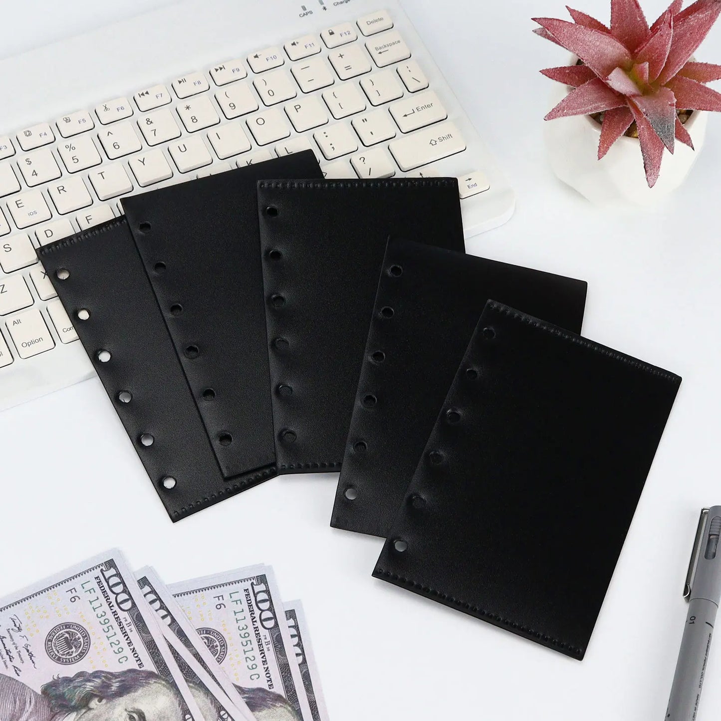 A7 6Holes Loose Leaf Notebook Refill Spiral Binder Inner Page Weekly Monthly To Do Line Dot Grid Inside Paper Stationery