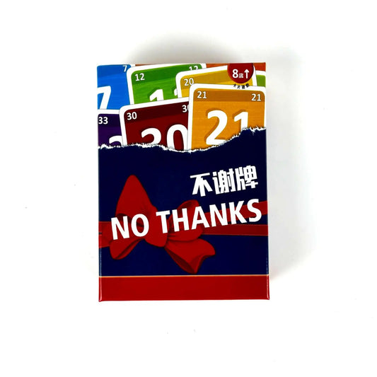 No Thanks Board Game - Fun Strategy Tabletop Game Promotes Laughter and Entertainment for All Ages Game New
