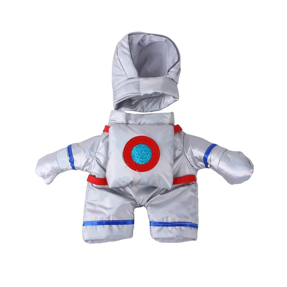 Pet Astronaut Standing Up Transformation Outfit Funny Pet Dog Cat Halloween Costume Dog Costumes for Small Dogs