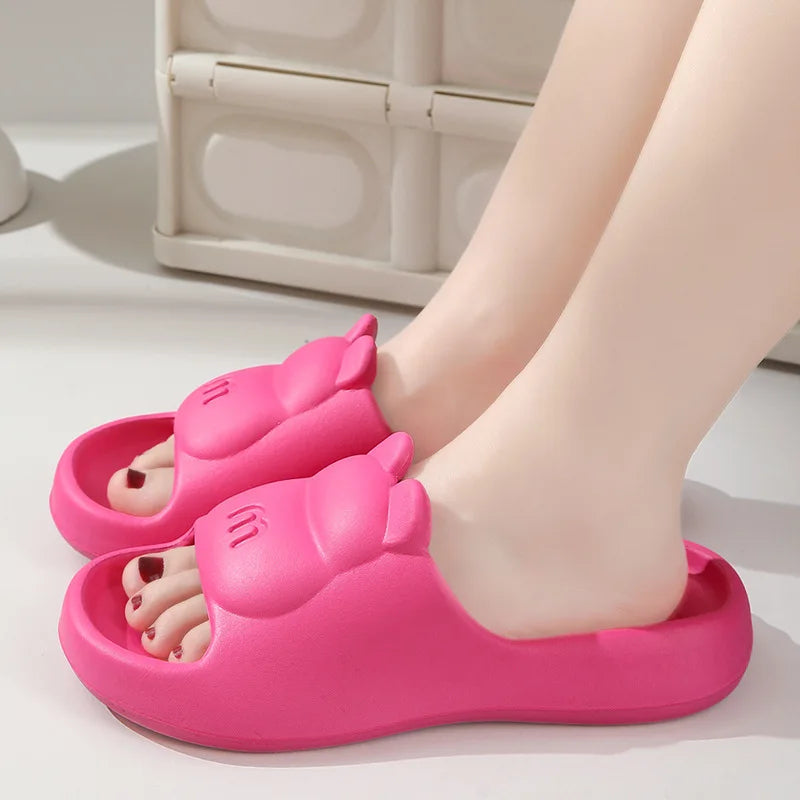 Summer New 2025 Slippers for Women's Home, Anti slip and Odorous EVA Home, Indoor Bathroom, Shower, Cooling Slippers