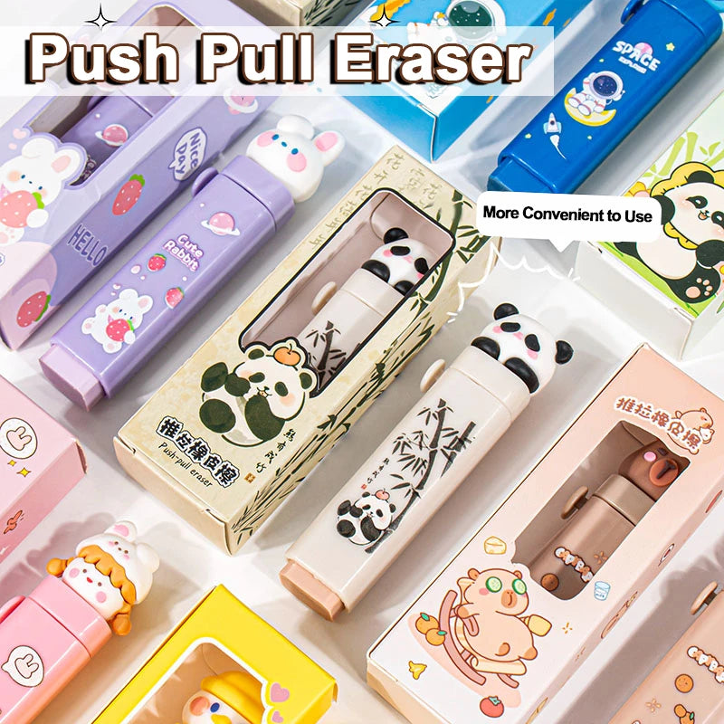 Creative Cartoon Eraser for Elementary School Students Cute and Traceless Eraser for Children to Promote Learning and Exams Penc