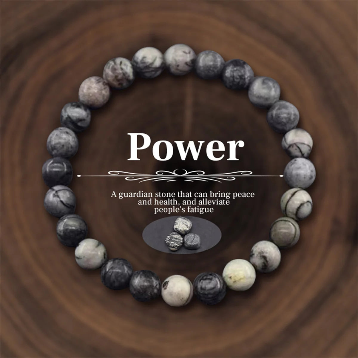 8mm Natural Stone Beaded Bracelets For Women Men Bring Wealth Love Energy Protection Crystal Beads Bracelets Meditation Jewelry