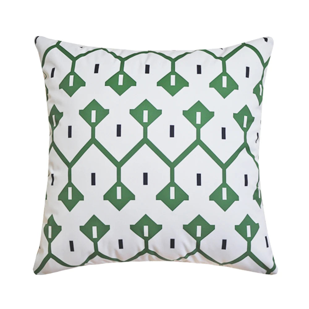 50x70cm Twill Waterproof Colorful Print Outdoor Pillowcase Summer Cool Cushion Cover For Patio Sofa Balcony