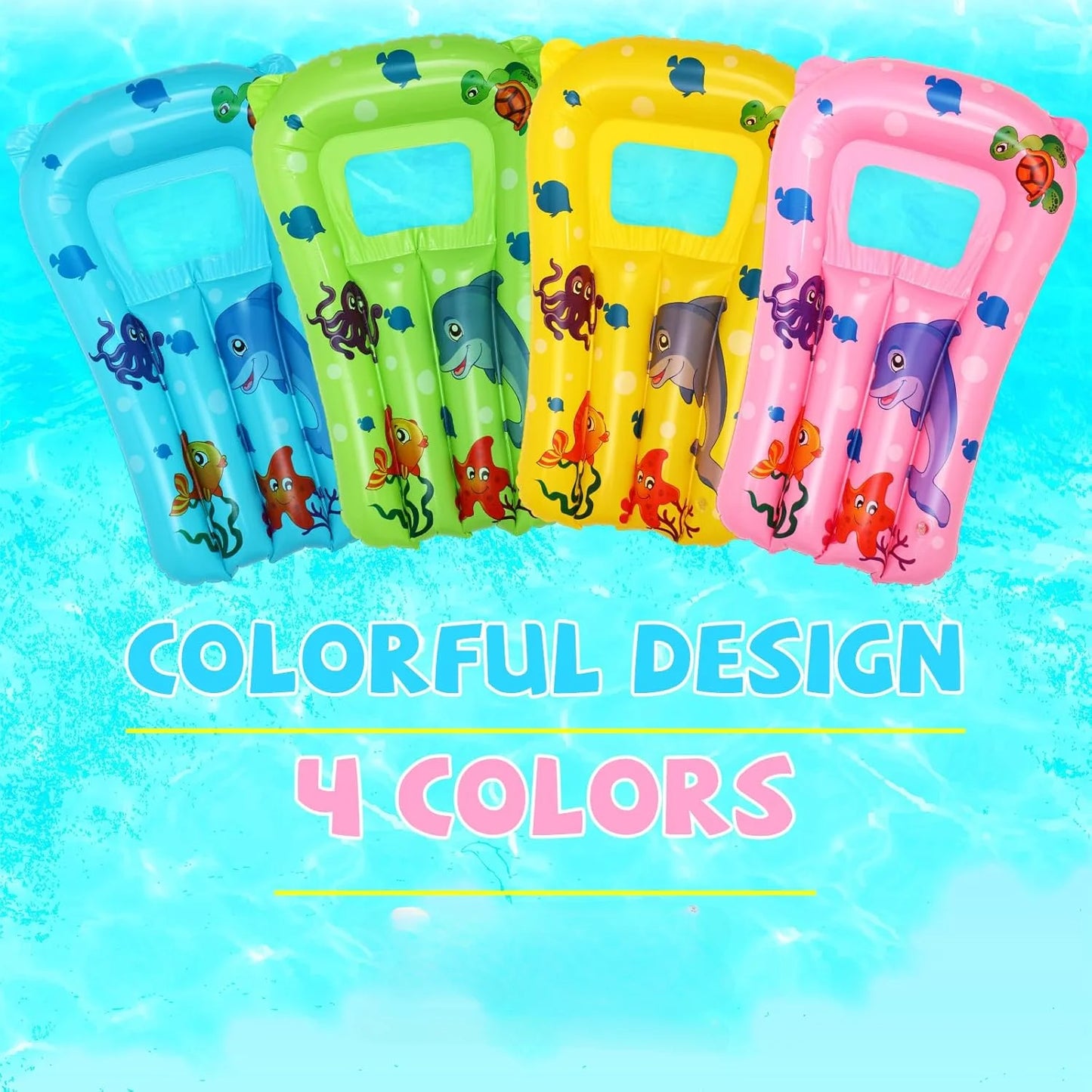 Water Floating Ring Inflatable Pool Swim Tube Float Mat Saucer Chair Kids Summer Outdoor Beach Hammock Water Play Equipment